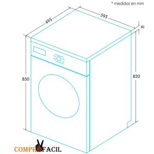 Lavadora Edesa EWF1470X