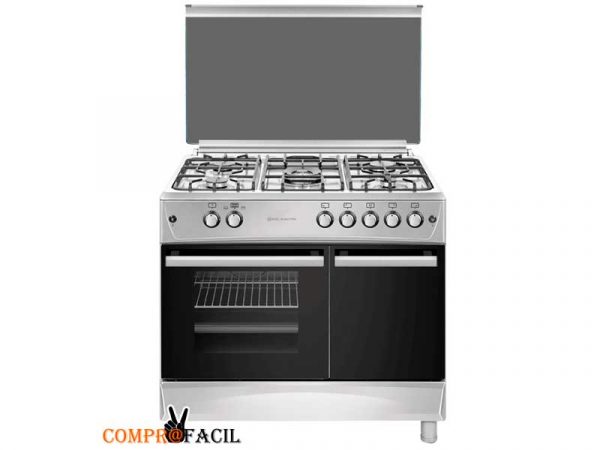 Cocina Eas Electric EFG9B60X, 5 Zonas, 1 Horno - ComproFacil