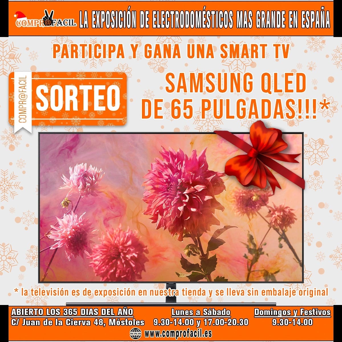 SORTEO TELEVISION SAMSUNG 65 QLED 4K