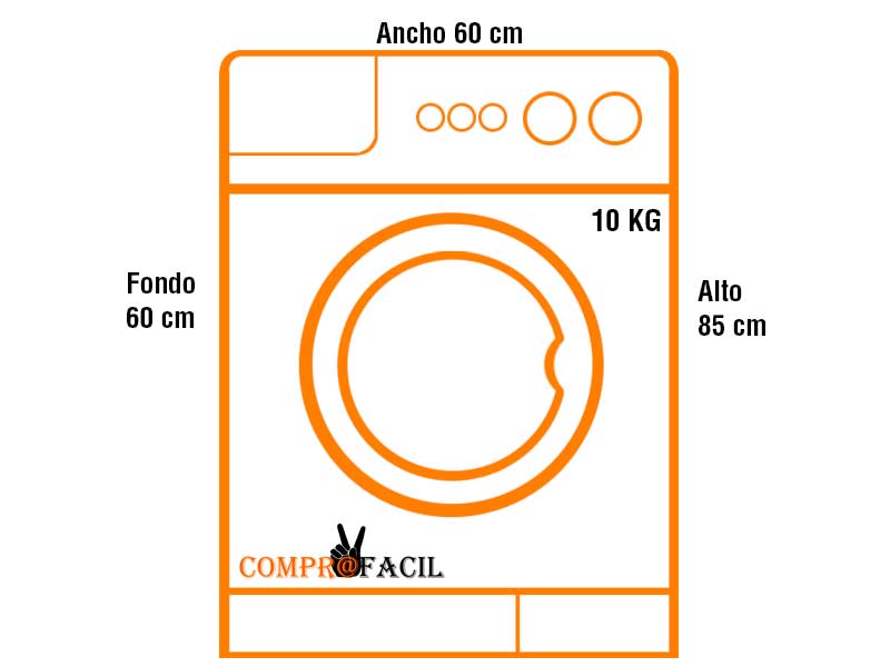 Lavadora Candy RO16106DWMCE 10kg, 1600rpm - ComproFacil