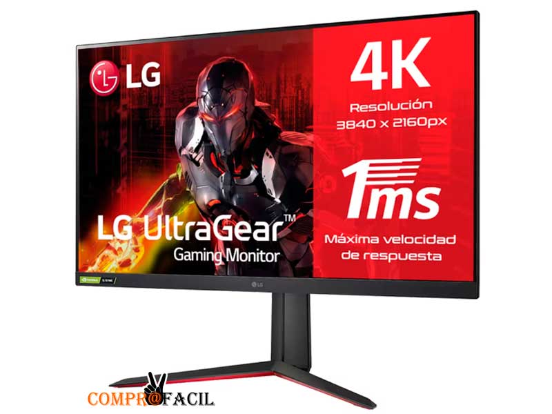 Monitor Gaming LG UltraGear 32GQ950-B 32, 4K - ComproFacil