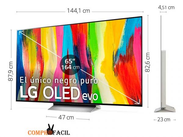 Televisor LG OLED65C26LD - Smart TV, 4K, 65'' - ComproFacil