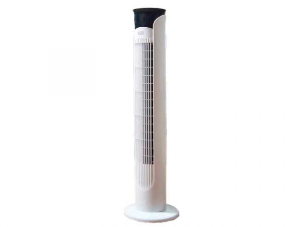 Ventilatore A Torre BLACK+DECKER - 45W, 81 Cm, Telecomando, 3 Modalità, Timer, Nero