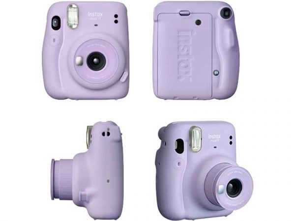  Fujifilm Instax Mini 12 Cámara instantánea, lila morado :  Electrónica