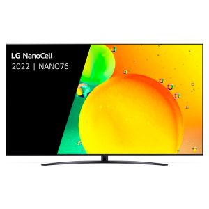 Televisor Smart TV LG 43NANO766QA 43'' 4K UHD Nanocell WiFi WebOS 22 G  negro